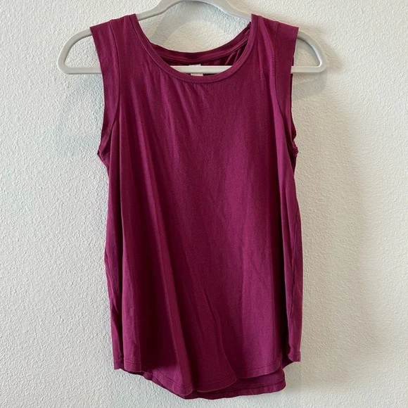 Alternative Apparel Burgundy Tank Top - Picture 2 of 5